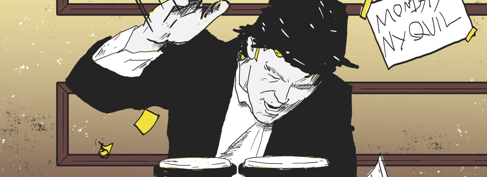 Steve Austin as Eric Bischoff in ECW on Hardcore TV