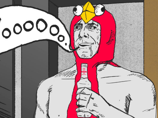 Ric Flair Gets Iced in a turkey suit on Thanksgiving