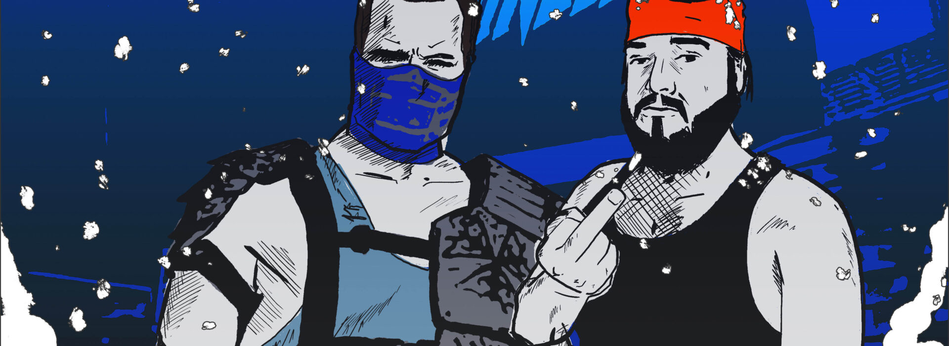 WCW Thunder 1998 Glacier and John Blud