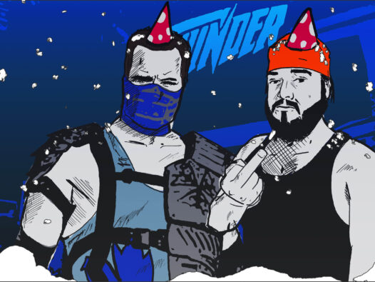 WCW Thunder 1998 Glacier and John Blud