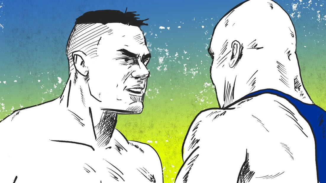 John Cena shows Ruthless Aggression to John Cena